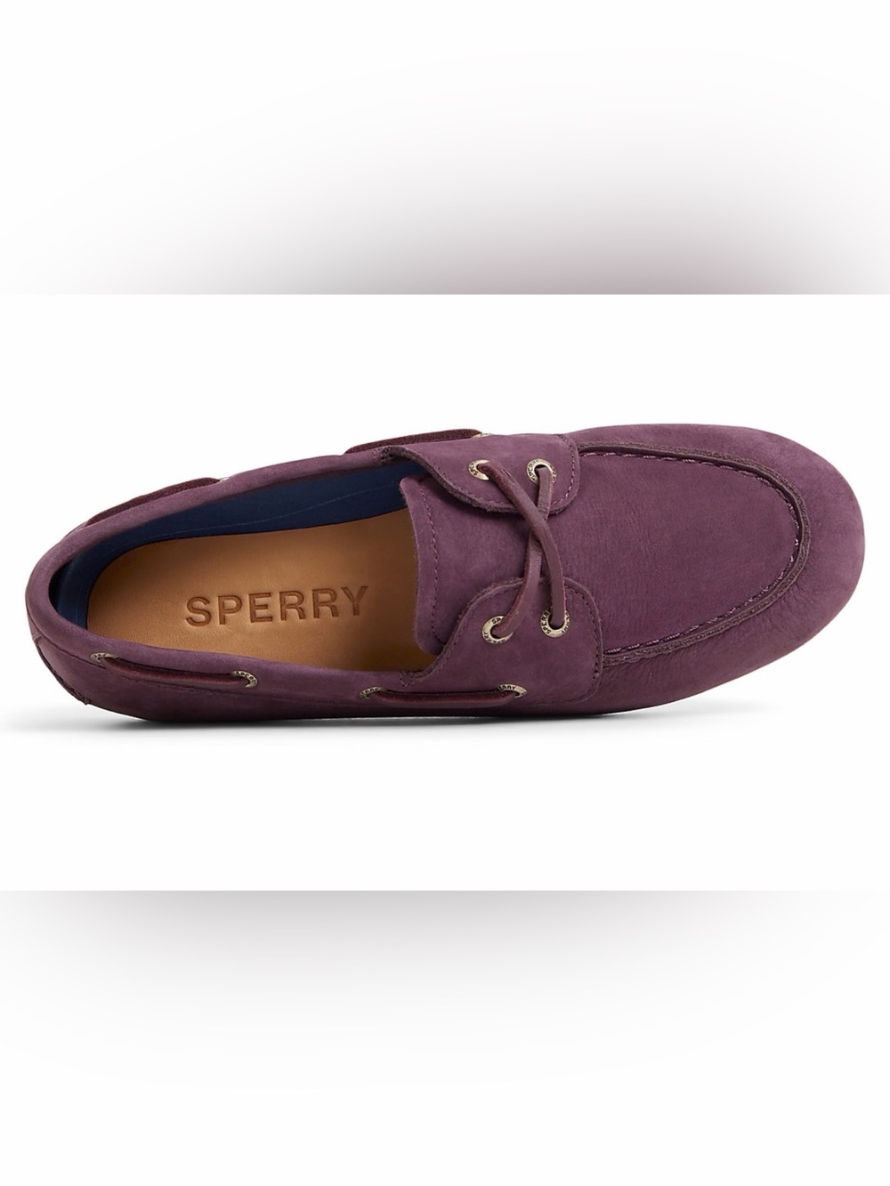 Sperry Purple Suede Slim Boat Shoes Size 8 – Miu Miu Inspired